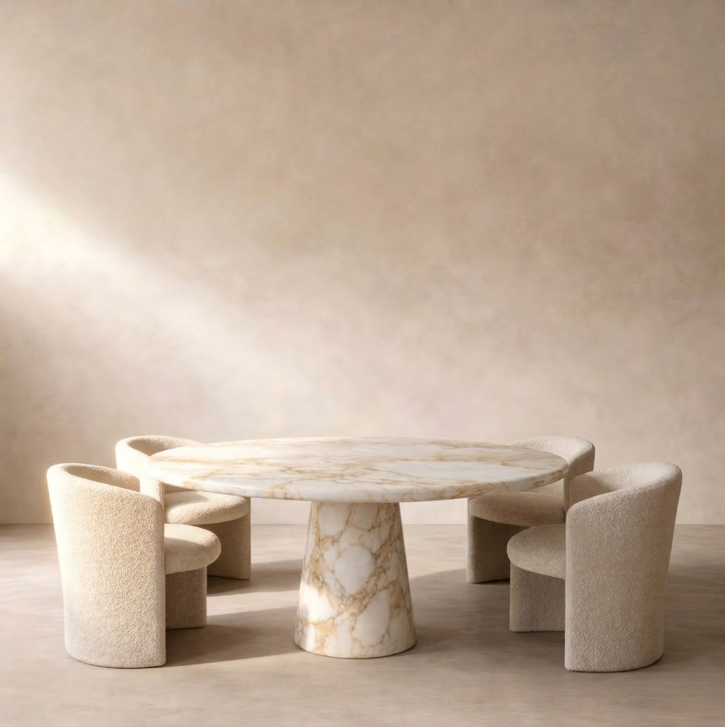 Aurelion – Calacatta Gold Dining Table