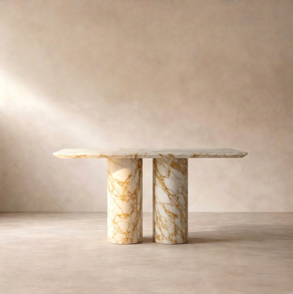 Atlas — Calacatta Marble Console Table
