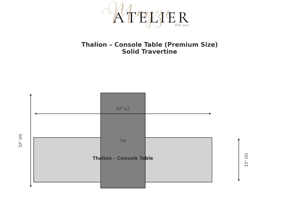 Thalion — Calacatta Viola Marble Console Table