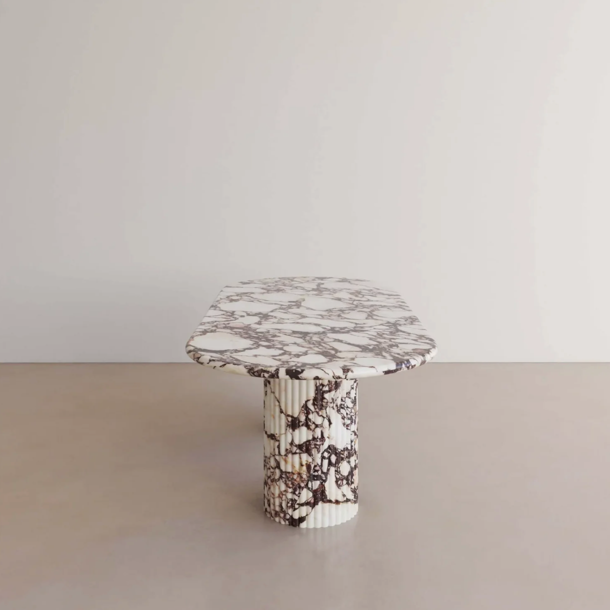 Nola - Calacatta Viola Marble Dining Table