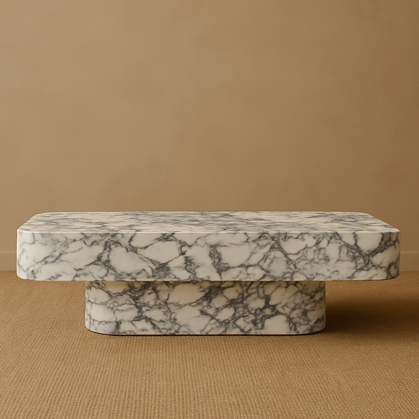 Erymos — Arabescato Marble Coffee Table