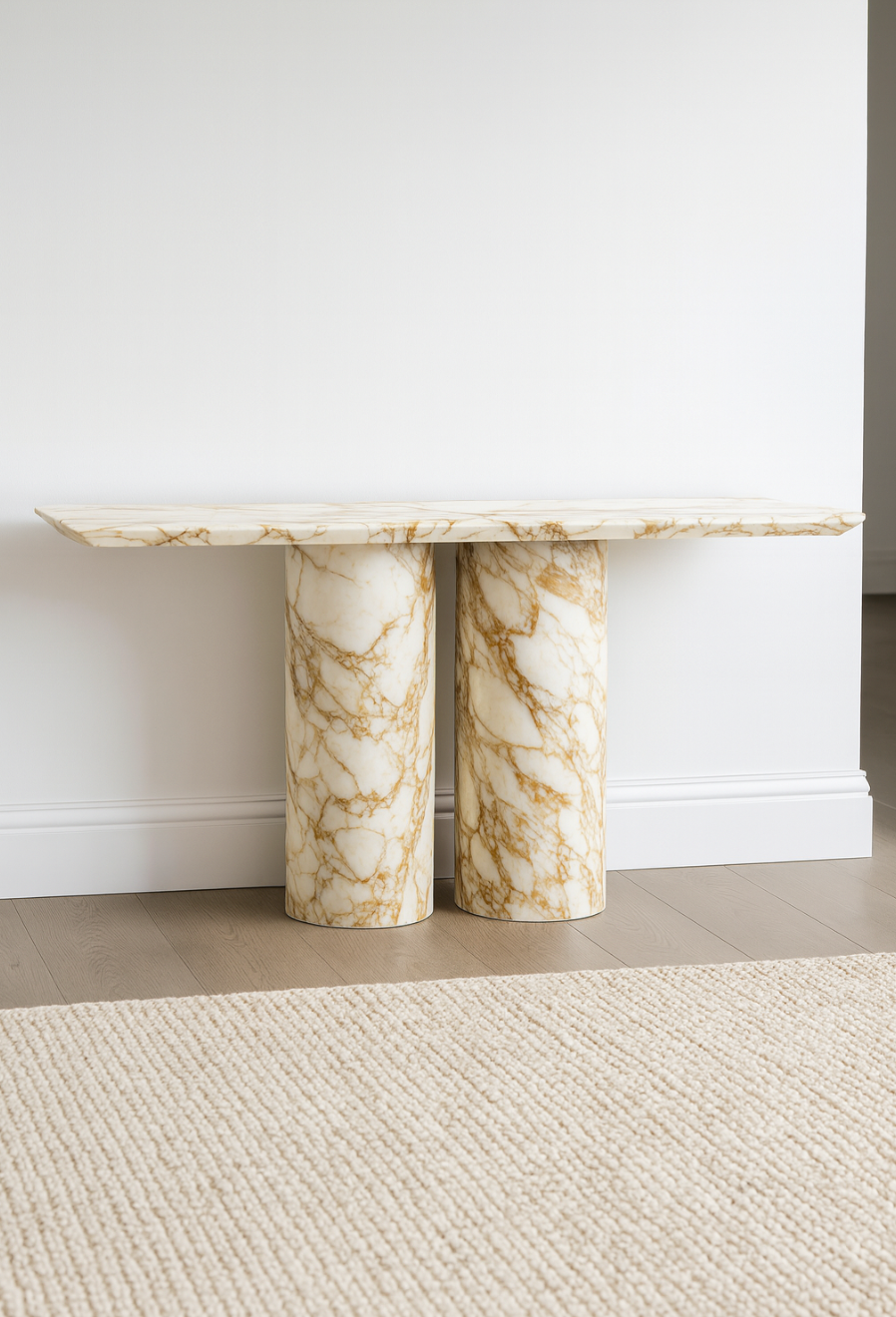 Atlas — Calacatta Marble Console Table
