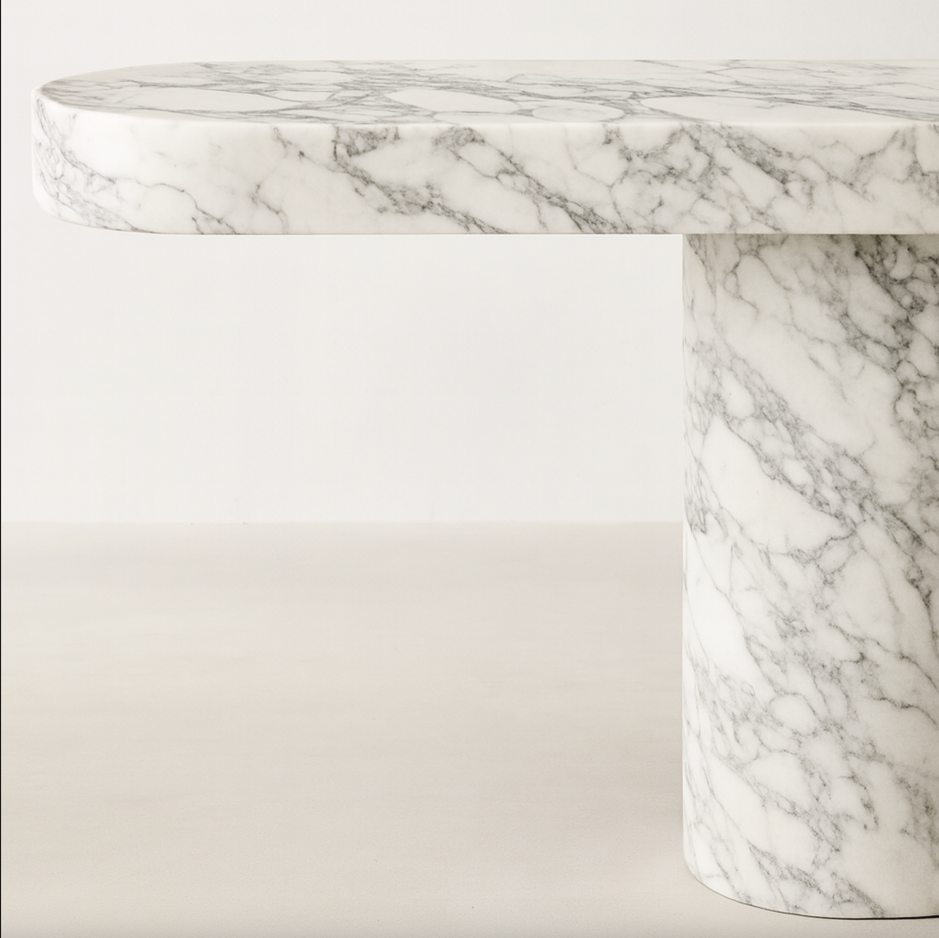 Thalion — Calacatta Viola Marble Console Table
