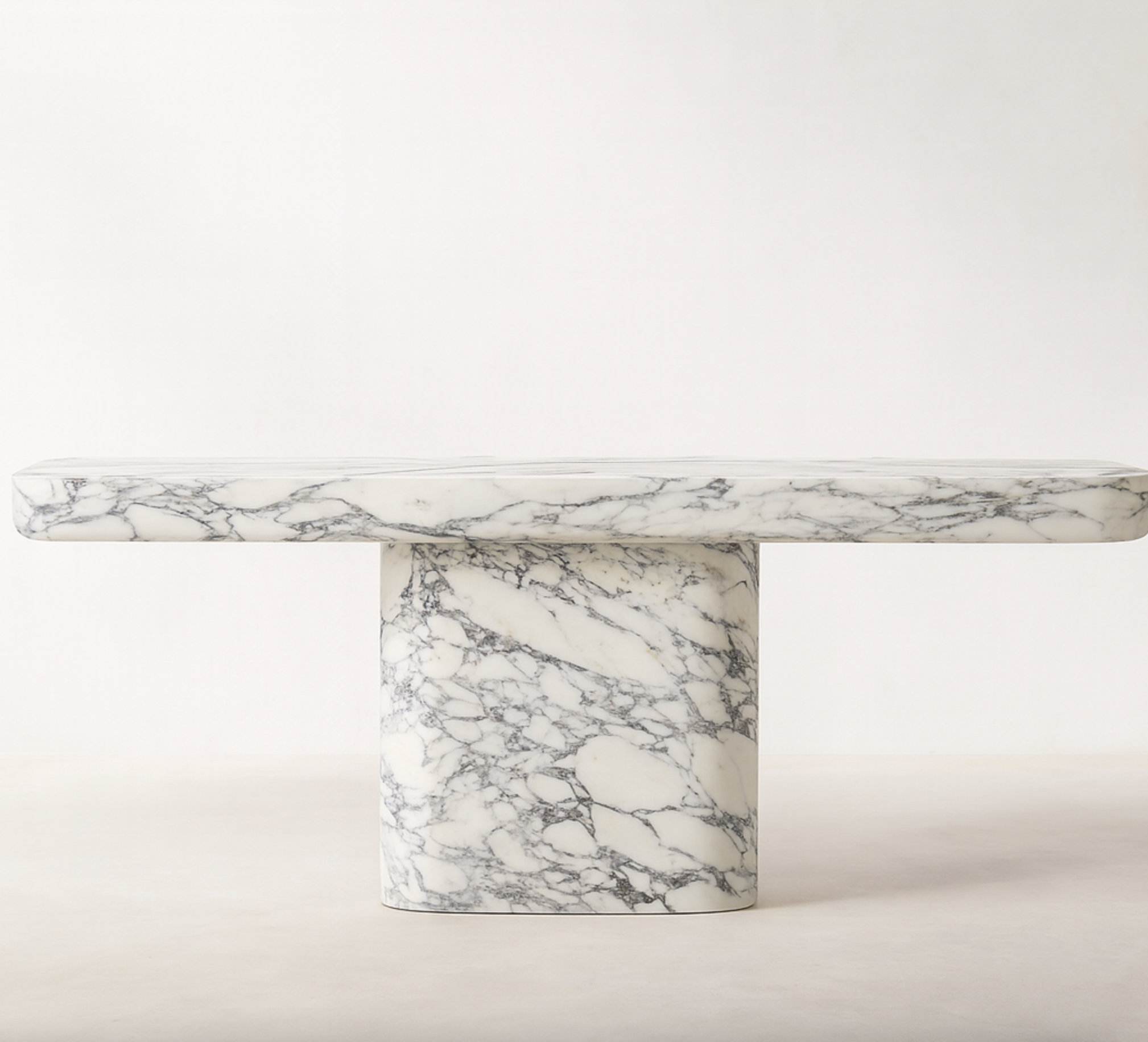 Thalion — Calacatta Viola Marble Console Table