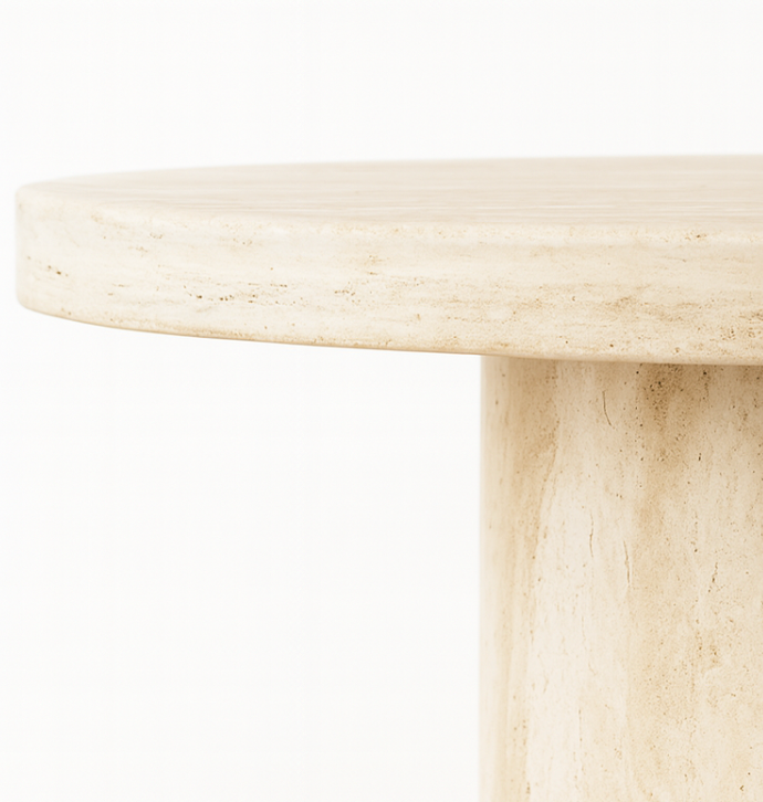 Altura — Travertine Dining Table