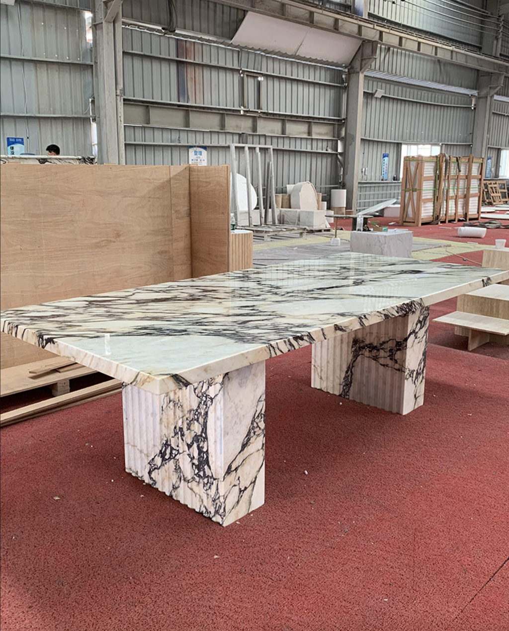 Eros - Calacatta Marble Dining Table