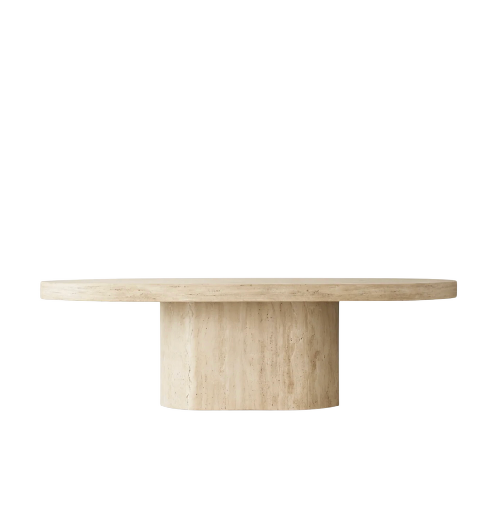Altura — Travertine Dining Table