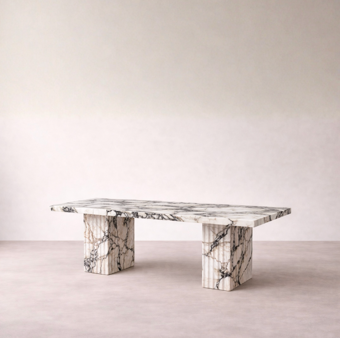 Eros - Calacatta Marble Dining Table