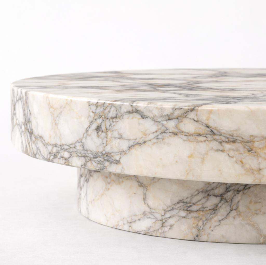 Vania – Calacatta Paonazzo Marble Coffee Table