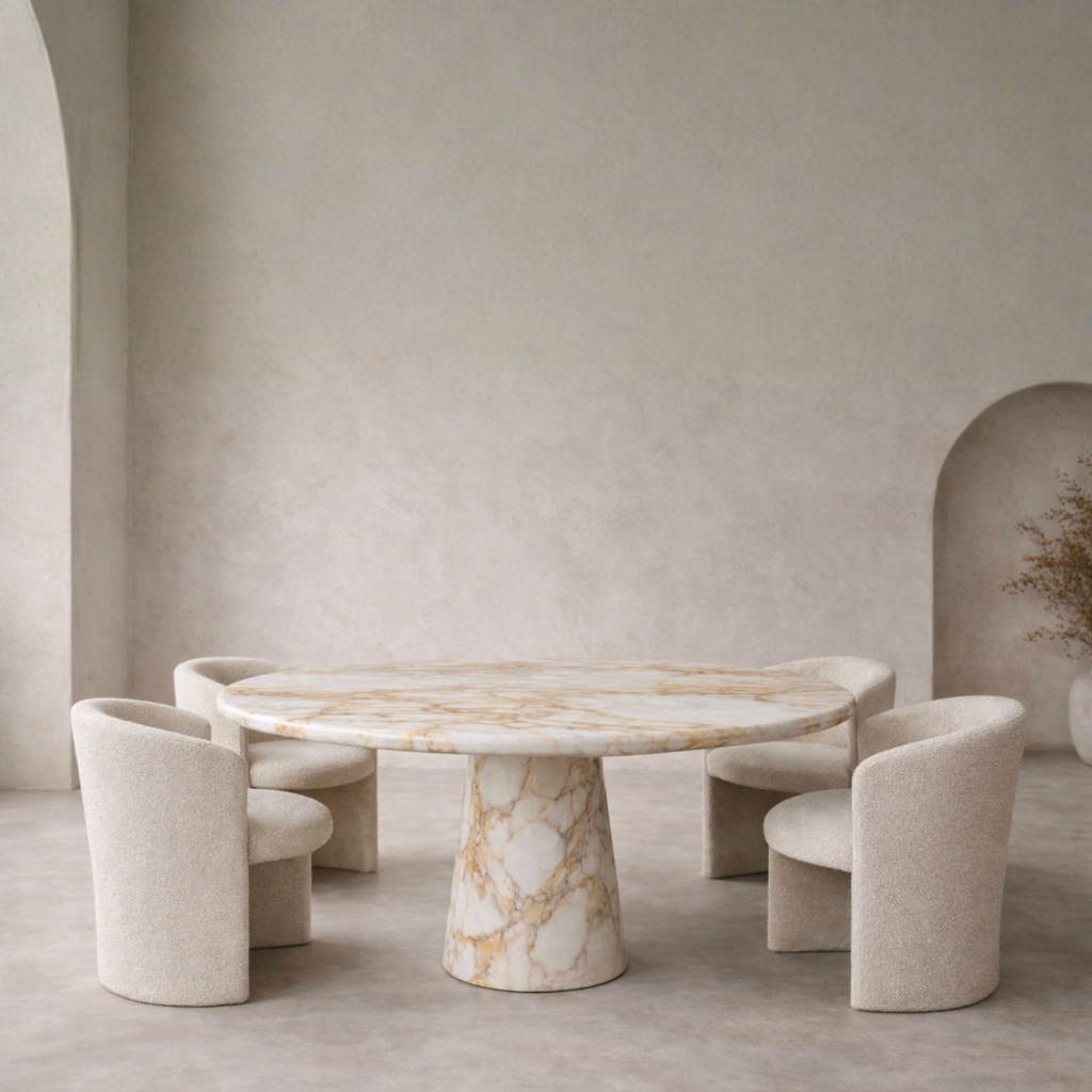 Aurelion – Calacatta Gold Dining Table