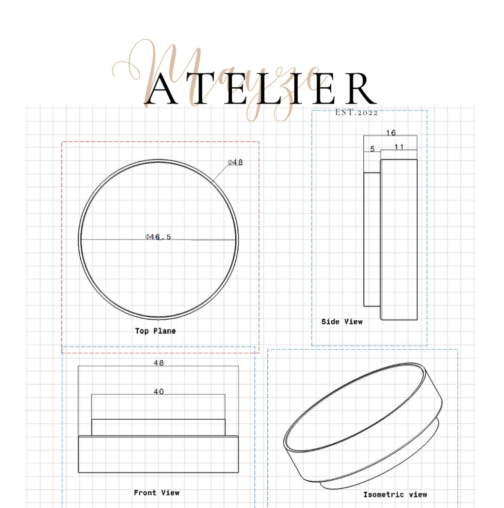 Aristea – Titanium Travertine Coffee Table