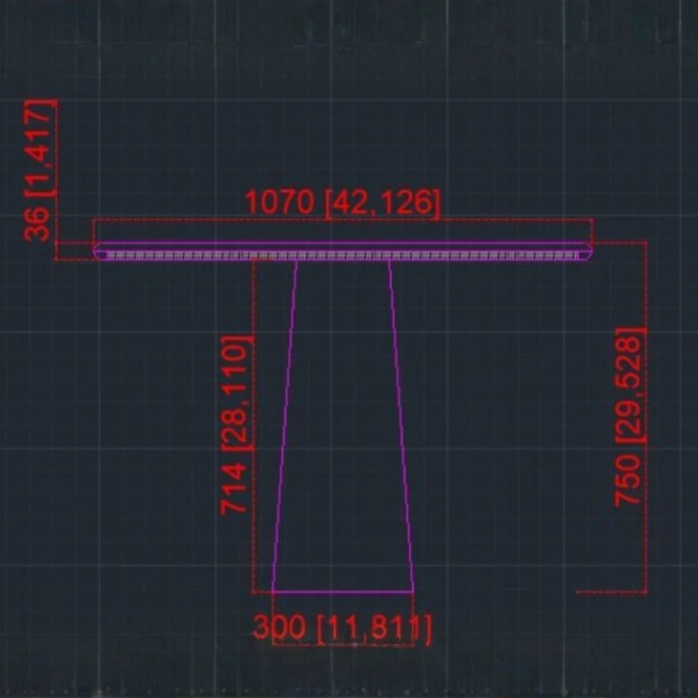 Aurelion – Red Travertine Dining Table