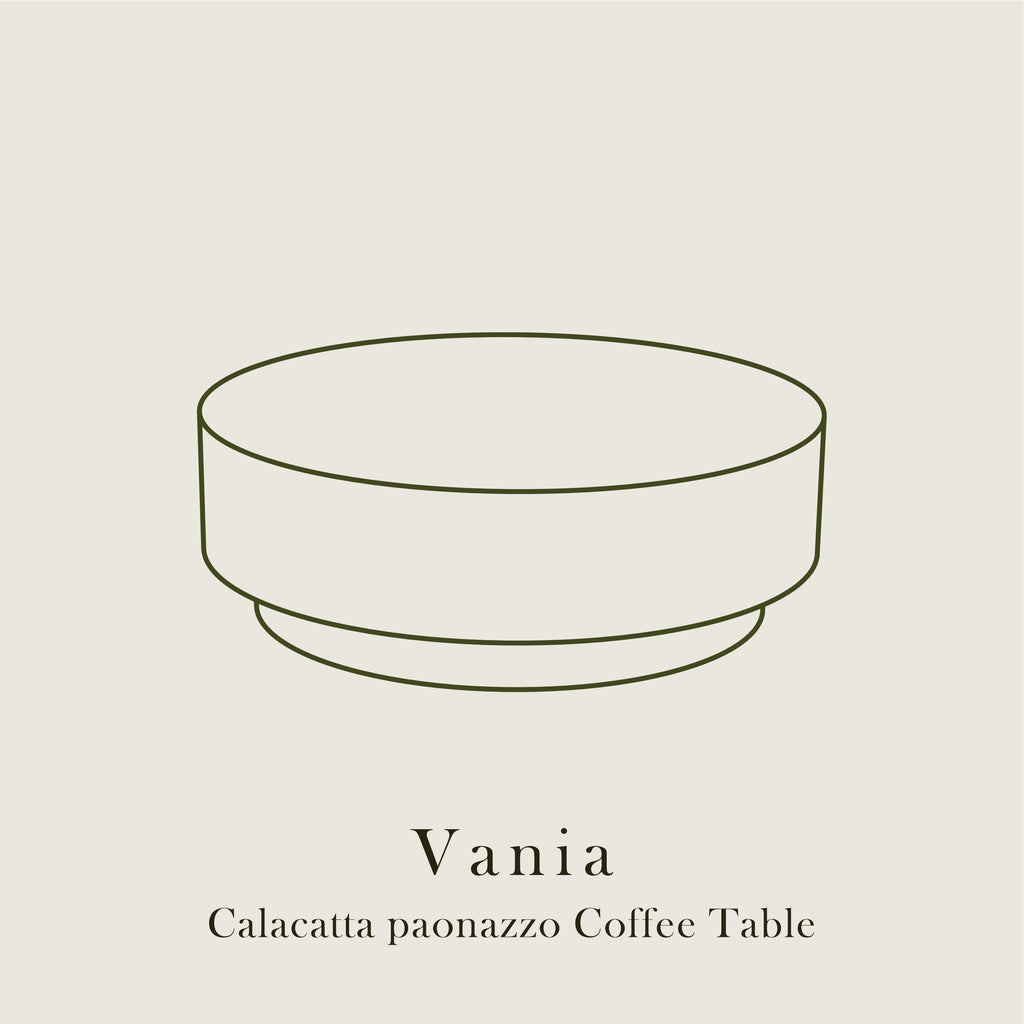 Vania – Calacatta Paonazzo Marble Coffee Table
